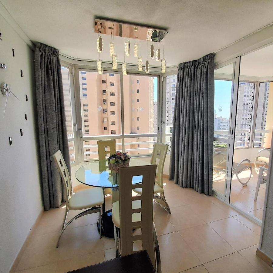 Apartment Glamour Alhambra Rincon De Loix Benidorm-Sea View-Free Parking, Wi-Fi, Pool, New Air Conditioning Kültér fotó