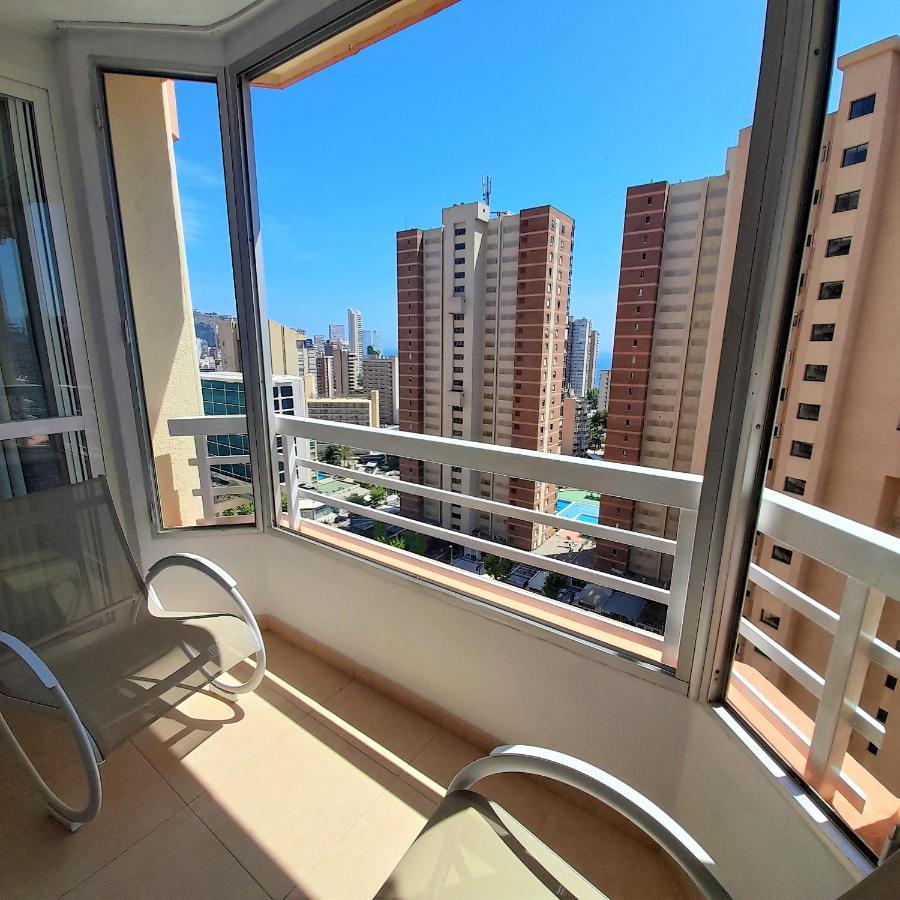 Apartment Glamour Alhambra Rincon De Loix Benidorm-Sea View-Free Parking, Wi-Fi, Pool, New Air Conditioning Kültér fotó