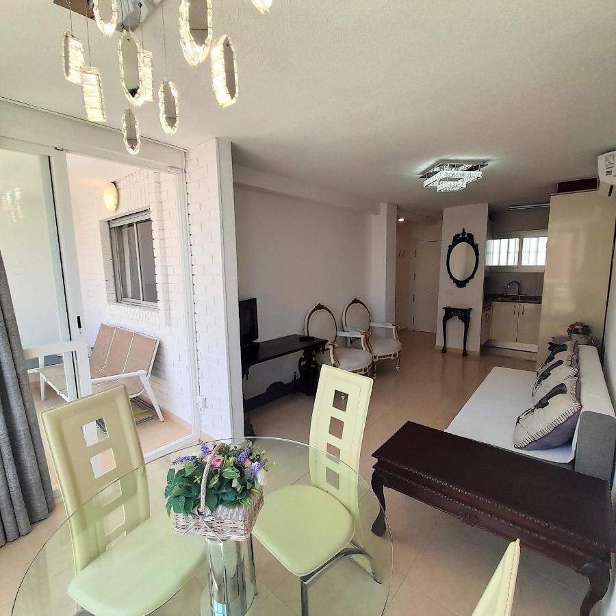 Apartment Glamour Alhambra Rincon De Loix Benidorm-Sea View-Free Parking, Wi-Fi, Pool, New Air Conditioning Kültér fotó