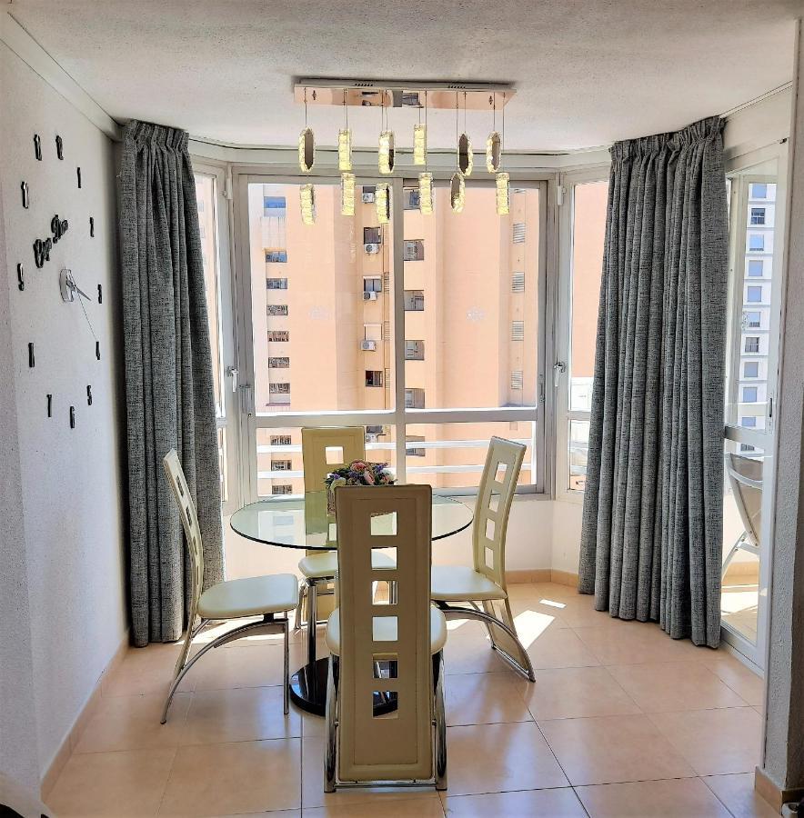 Apartment Glamour Alhambra Rincon De Loix Benidorm-Sea View-Free Parking, Wi-Fi, Pool, New Air Conditioning Kültér fotó