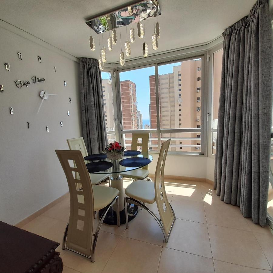 Apartment Glamour Alhambra Rincon De Loix Benidorm-Sea View-Free Parking, Wi-Fi, Pool, New Air Conditioning Kültér fotó