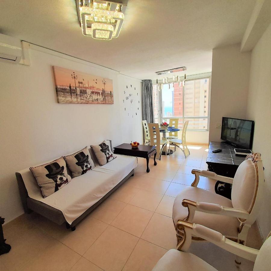 Apartment Glamour Alhambra Rincon De Loix Benidorm-Sea View-Free Parking, Wi-Fi, Pool, New Air Conditioning Kültér fotó